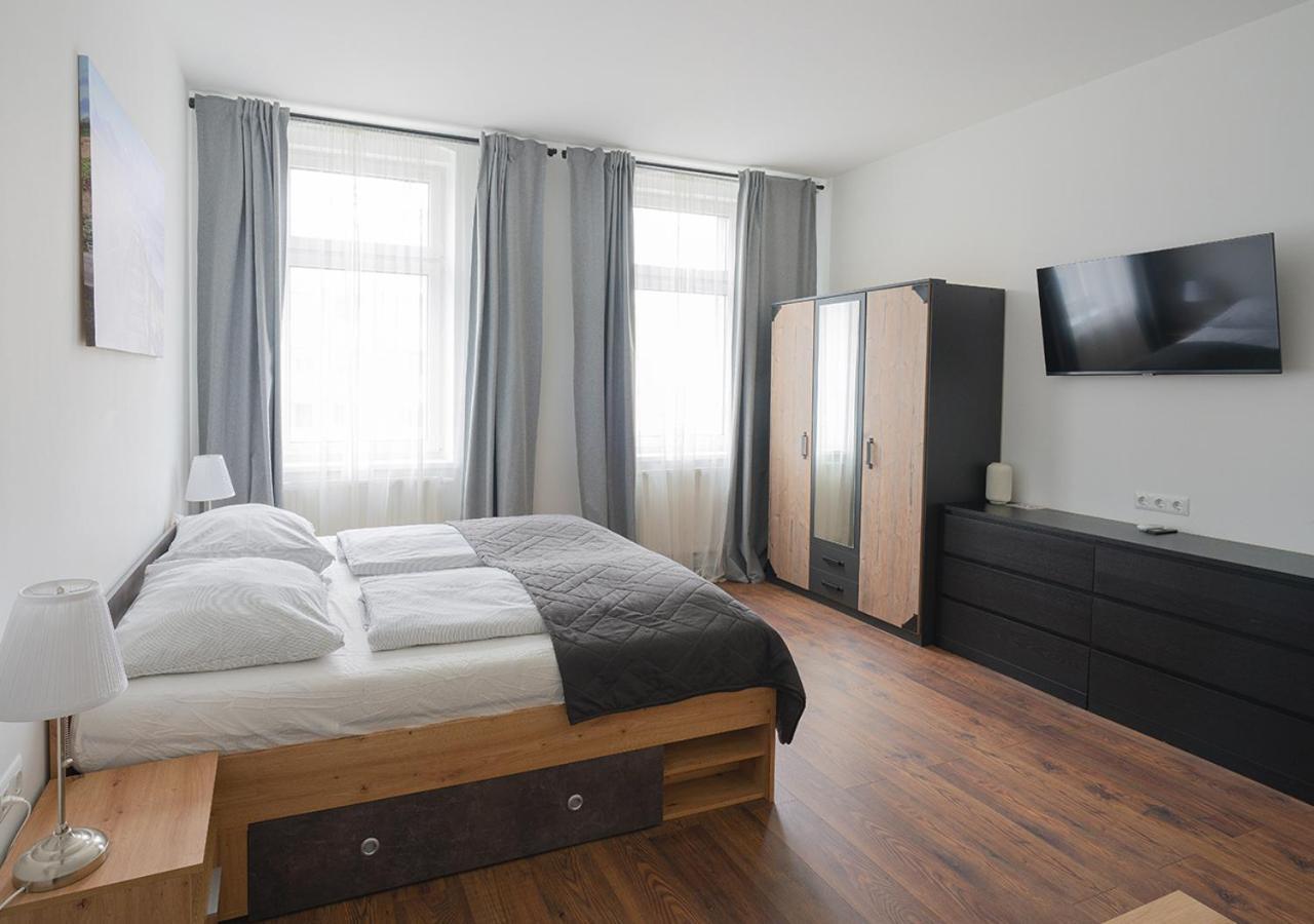 New Favoriten - Serviced Apartments Wina Bagian luar foto