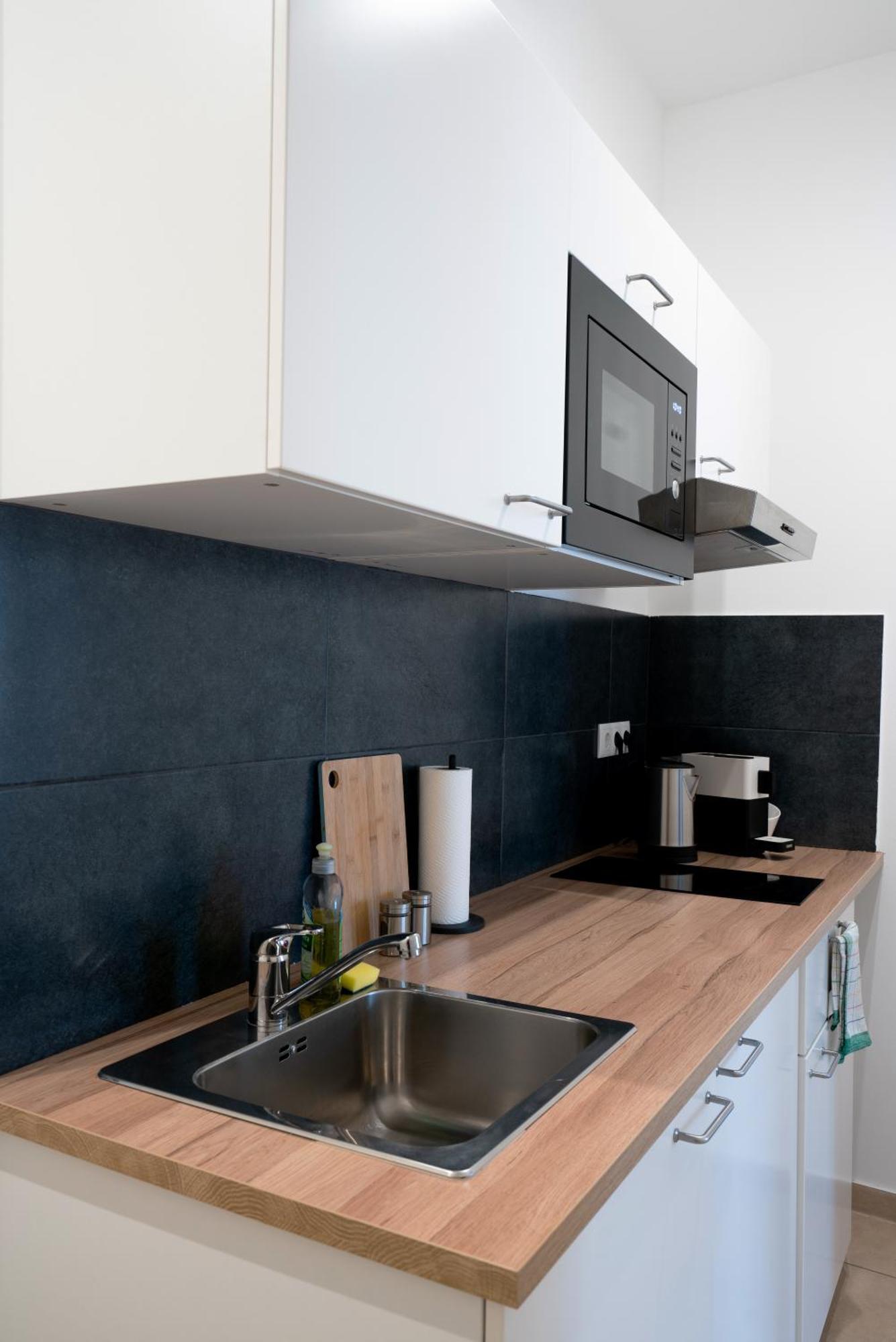 New Favoriten - Serviced Apartments Wina Bagian luar foto