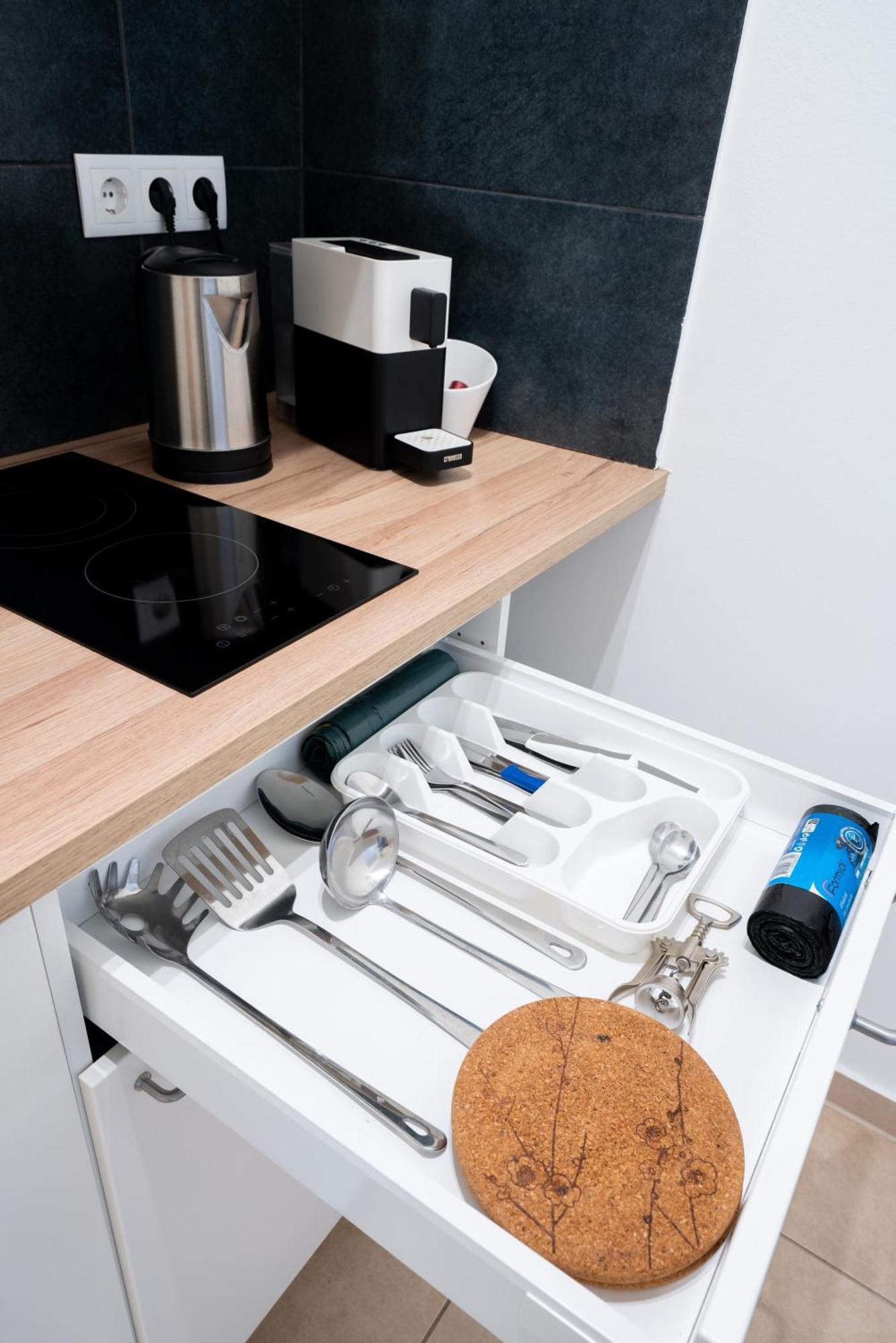 New Favoriten - Serviced Apartments Wina Bagian luar foto