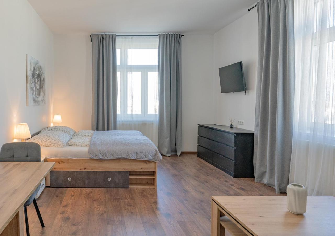 New Favoriten - Serviced Apartments Wina Bagian luar foto
