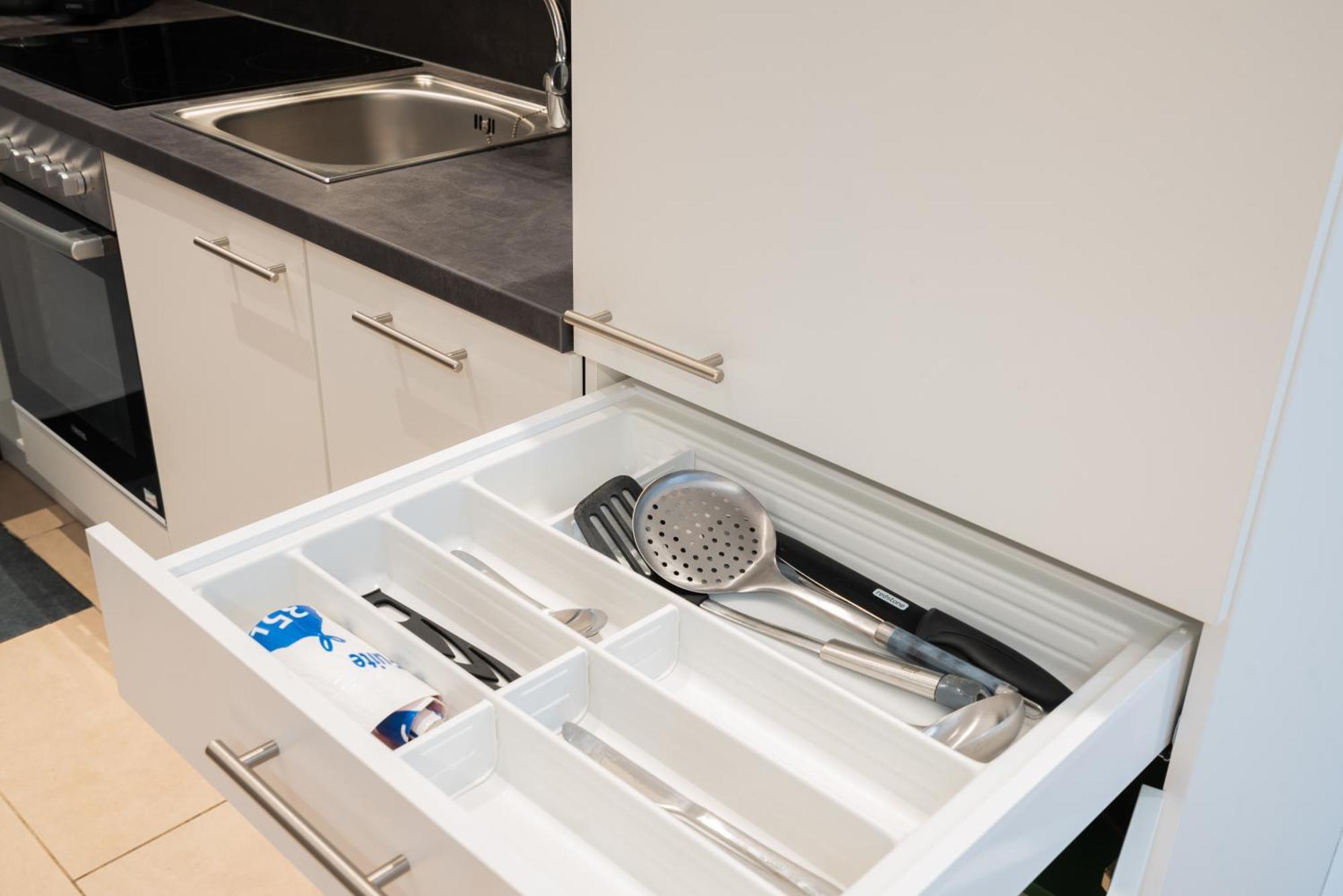 New Favoriten - Serviced Apartments Wina Bagian luar foto